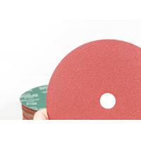 China 5 Inch Sanding Discs 100mm Aluminum Oxide Resin Fiber Sanding Discs For Angle Grinder Start factory