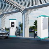 Quality Floor Mounted EV Rapid Charging Stations , 480KW Split Public Car Charging for sale
