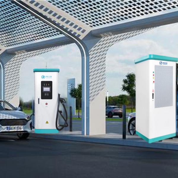 Quality Floor Mounted EV Rapid Charging Stations , 480KW Split Public Car Charging Points for sale