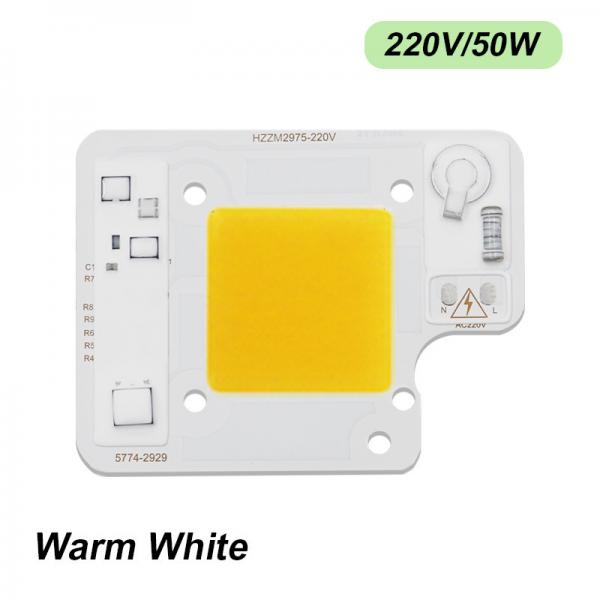 Quality Cold White 50W LED Chip 240V No Need Driver For Greenhouse Lights Plant for sale