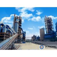 Quality Complete Cement Production Line 100-300 TPD For Grinding Powder Processing for sale