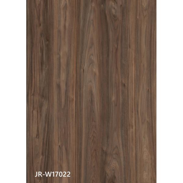 Quality 1220mm Click SPC Vinyl Flooring Soundproof Walnut Burlywood Wood Grain GKBM JR-W17022 for sale