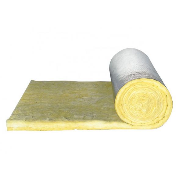 Quality Stable Glass Fiber Blanket Insulation , Nontoxic Rigid Fiberglass Insulation Panels for sale