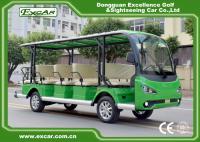 China Mini Electric Tourist Bus With Four Wheels Hydraulic Braking System factory