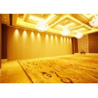 China Hotel Movable Partition Wall Construction System Sliding Wall Well Done factory