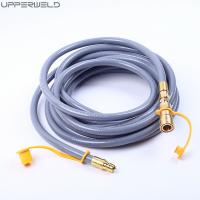 China 5/8"/1/8'/1/4' Connect Size 10/12/24 Feet Natural Gas Hose for Grill Fireplace Heater factory