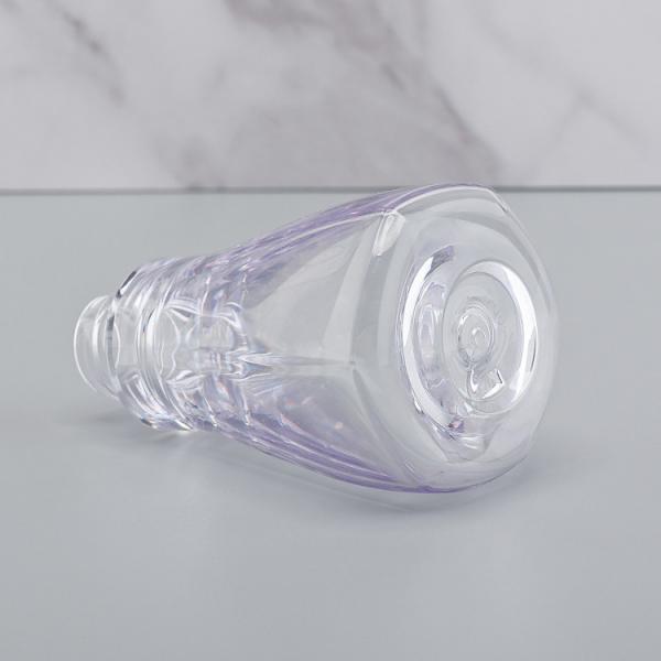 Quality MSDS Liquid Foundation Bottle 50ml PETG Face Lotion Plastic Pump Bottle for sale