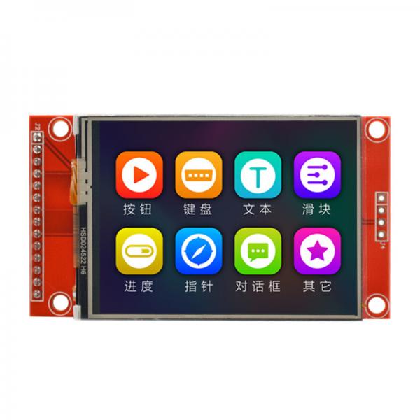 Quality 2.4 Inch Uart Tft Display 240x320 Resolution TTL Interface ,14 pins 4-Wire SPI for sale