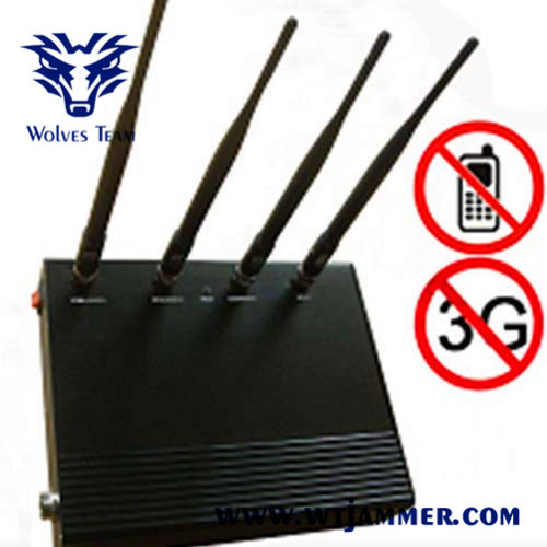 Quality 25 Meters 5 Bands Cell Phone Signal Jammer For Hospital for sale