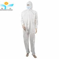 Quality OEM SMS Disposable Protective Coverall , Dust proof Acid Resistant Coveralls for sale