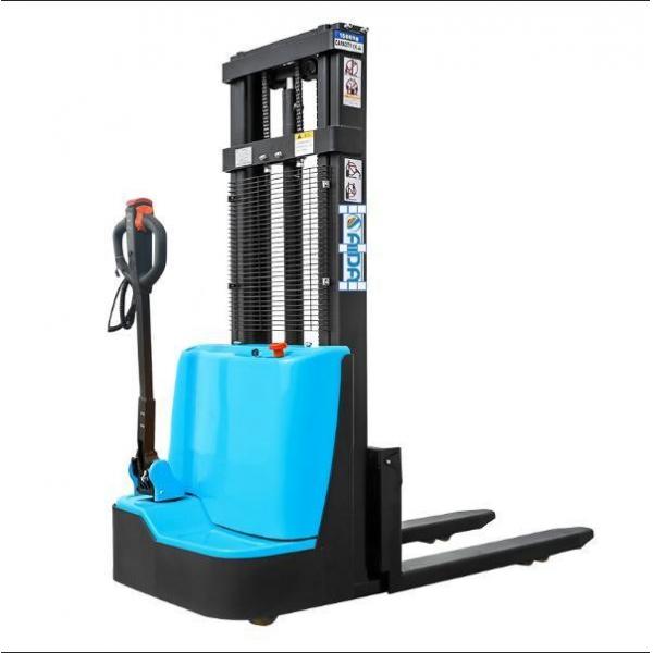 Quality Walking Pallet Electric Stacker Forklift 2kw Lift Motor Industrial for sale
