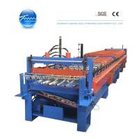 Quality Powerful Floor Decking Roll Forming Machine PPGI Material Customized for sale