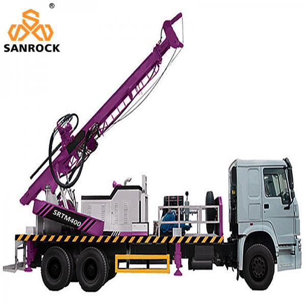 Quality Truck Mounted Water Well Drilling Rig Hydraulic Water Well Drilling Machine With Mud Pump for sale