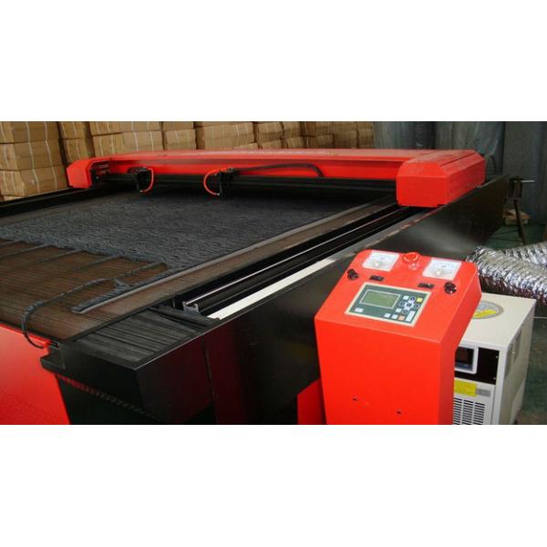 Quality Large Format Double Y-Axis Co2 Fabric Laser Cutting Machine For Home Textile for sale