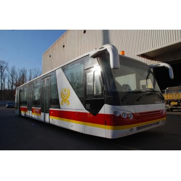 Quality 4 Stroke Diesel Engine Shuttle Bus To The Airport With Aluminum Apron for sale
