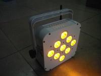 Buy cheap Slim Size Rgbaw 5 in1 LED Par Light 108W With Long Last Battery Power from wholesalers