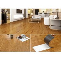 China Commercial Self Adhesive LVT Flooring 2.0mm  Wood Vinyl Plank for sale