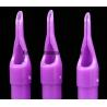 China Purple Disposable Tattoo Gun Tips Different Size Matching With Tattoo Machines factory
