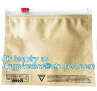 China Smell Proof Bags Child Resistant Bag Medical C a n n a b i s Zip lockkk Bag Flat Bottom Zip lockkk Pouches factory