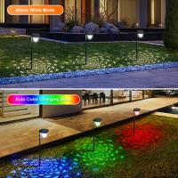 Quality FCC Outdoor Solar Pathway Light ABS PC Solar Powered Garden Lights for sale