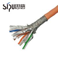 China 7.0MM CAT7 Lan Cable 0.57 Bare Copper Conductor  Cat 7 Network Cable factory