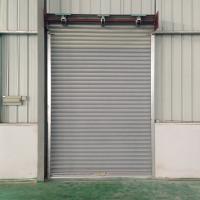 China Warehouses Manual Rolling Shutters Durable Steel Roll Up Shutter Doors factory
