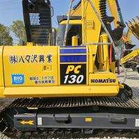 China 13 Ton Used Komatsu Excavator Hydraulic PC130 Excavator Original for sale