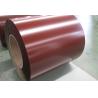 China Roofing Building Color Coated Steel Coil , No Break Hot Rolled Steel In Coils factory
