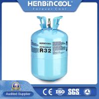 China 9.5KG Disposable Cylinder 99.99% HFC-R32 Refrigerant CH2FCF3 Refrigerant Gas factory
