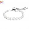 China 57MM Adjustable Bolo Pearl Bracelet For Women factory