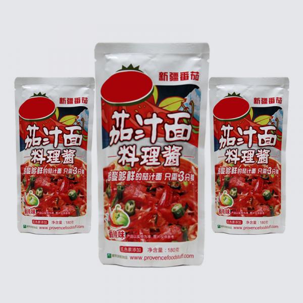 Quality Flavored Tomato Pulp With 7% Energy 17.3g Carbohydrates Per 100g for sale
