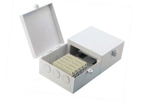 Quality Fire Resistant Weatherproof DB Box , Back Mount  100 Pair ABS Distribution Box for sale