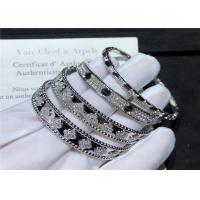 Quality Women'S 18K White Gold Bracelet With Diamonds for sale