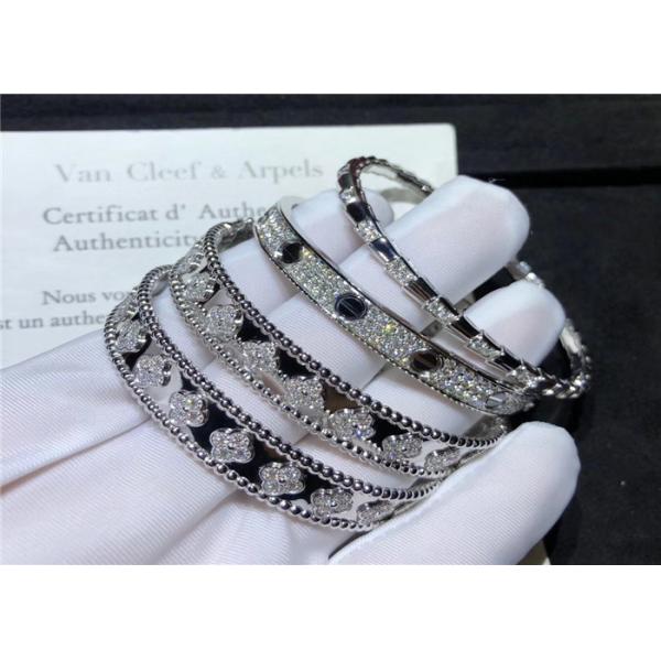 Quality Women'S 18K White Gold Bracelet With Diamonds for sale