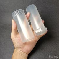 China 4cm ID PP Telescopic Plastic Tube Packaging Container Twist Lock Mechainism factory