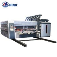 China 50mm Wallboard Carton Box Flexo Printing Machine With Slotter Die Cutter for sale