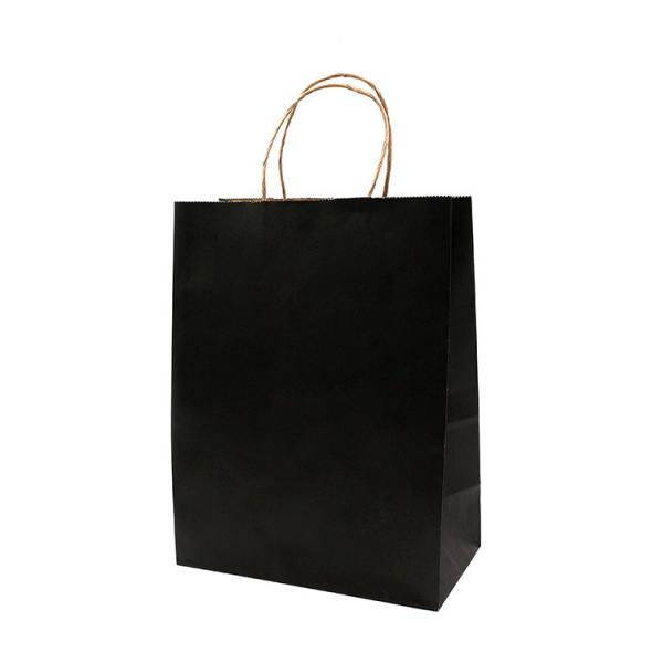Quality Recycled Paper T Shirt Bags 8 Color Flexo Printing For Wedding for sale