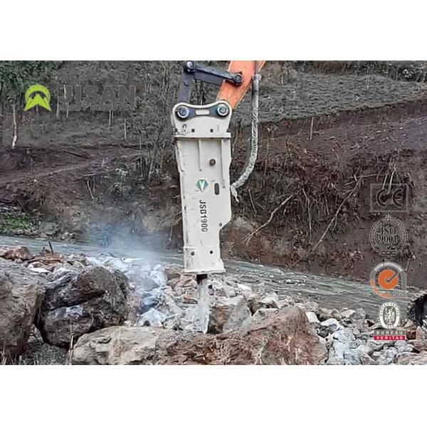 Quality 300-450 Bpm Hydraulic Demolition Hammer Excavator Concrete Breaker Hammer for sale