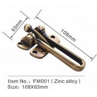 China Zinc Alloy Door Security Chain Door Fitting Hardware Security Door Chain Lock for sale