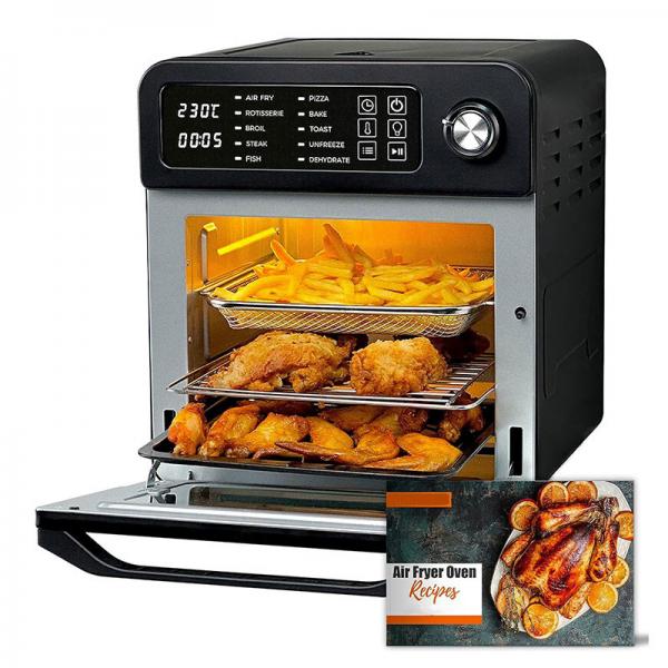 Quality Electric Pizza Oven Roast Bake Grill Dehydrate Stainless Steel 15L Airfryer for sale