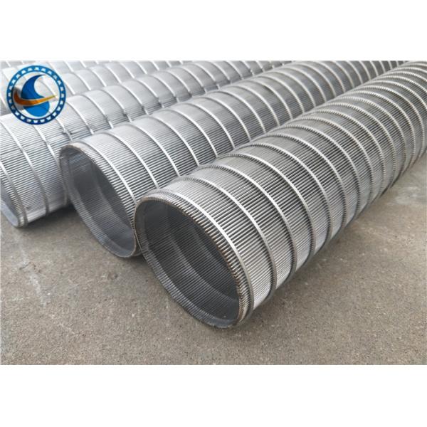 Quality High Mechanical Strength Johnson Wire Screens , Point Welding Wedge Wire Mesh for sale