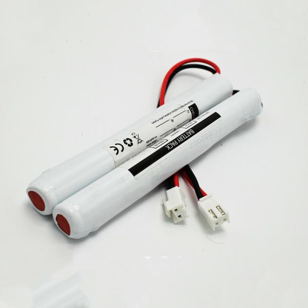Quality AA600mah 3.6v Emergency Exit Light Battery Replacement NiCd Battery for sale