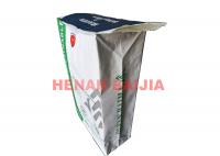 China Custom Print Multilayer Paper Bags Square Sewing Bottom For Auto Filling Machine factory