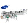 China Fully Automatic Non Woven Folded Disposable Surgical 3 Ply Medical Ear-loop Type Face Mask Making Machine factory
