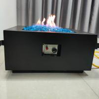 China SUS304 Garden Gas Fire Pits 80CM High Top Patio Table With Propane Fire Pit factory