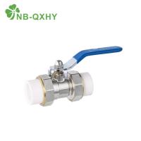 China Thread Connection Form Flexible Ball Valve for Water Brass Core PPR Fitting in Pipe System for sale