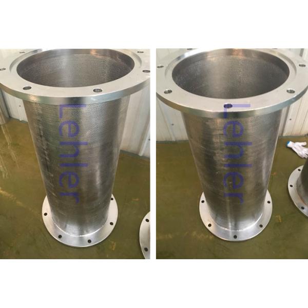 Quality Drilled Type Pressure Screen Basket With Hard Chrome Coating For Pulp / Paper for sale