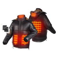 China USB Powered Electric Heated Jacket Men'S Cotton Padded Puff Jacket 5v 7.4v 12v factory