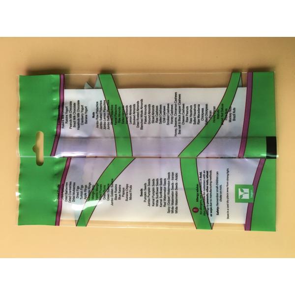 Quality OPP + CPP Composite Packaging Poly Bags Open Bottom Heat - Sealed For Dried for sale