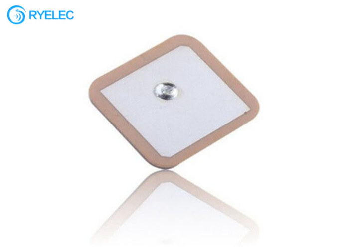 China 25*25mm 868Mhz Long Range UHF RFID Antenna Ceramic Patch Reader Available for sale